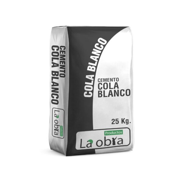 Cemento cola blanco