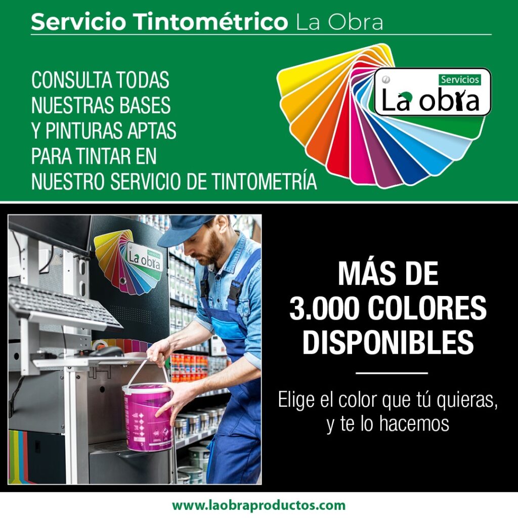 Servicio Tintometrico La Obra